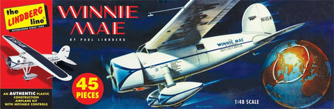 Lindberg Model Aircraft 1/48 Winnie May Kit