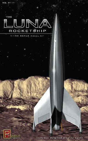 Pegasus Sci-Fi 1/144 Luna Rocketship Kit