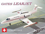 Mach-2 Aircraft 1/72 Gates Learjet Swiss AF Aircraft Kit