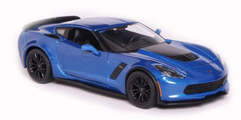 Maisto 1/24 2015 Corvette Z06 (Met. Blue)