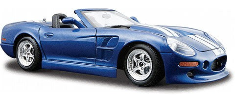 Maisto 1/24 1999 Shelby Series 1 Convertible (Met. Blue w/White Stripe)