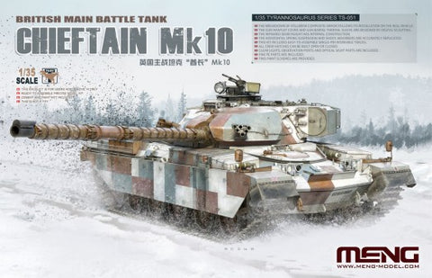 Meng Military 1/35 Chieftain Mk 10 British Main Battle Tank Kit