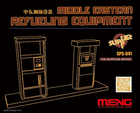 Meng Military Models 1/35 Middle Eastern Refueling Equipment (Resin) Kit