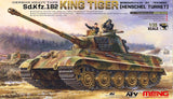 Meng Military 1/35 SdKfz 182 King Tiger German Heavy Tank (Henschel Turret) Kit