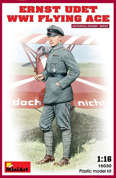 MiniArt Military Models 1/16 Ernst Udet WWI Flying Ace Kit