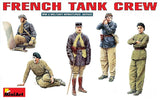 MiniArt Military Models 1/35 French Tank Crew (5) Kit