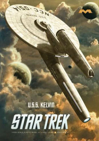 Moebius Sci-Fi 1/1000 Star Trek (2009): USS Kelvin Starship Kit