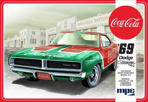 MPC Model Cars 1/25 Coca-Cola 1969 Dodge Charger RT Kit