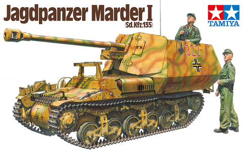 Tamiya Military 1/35 German Tank Destroyer Marder I Kit