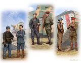 Master Box Ltd 1/35 French, German, British Private & Officer Tankmen of WWI (6) Kit