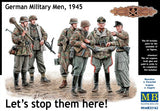 Master Box Ltd 1/35 Let's Stop Them Here! German Military Men 1945 (6) Kit