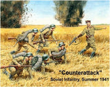 Master Box Ltd 1/35 Counterattack Soviet Infantry Summer 1941 (6) Kit