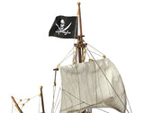 OcCre 1/100 Buccaneer 3-Masted 17th-18th Century Pirate Sailing Ship (Beginner Level) Wooden Kit