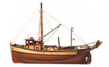 OcCre 1/45 Palamos Spanish Fishing Boat (Beginner Level) Wooden Kit