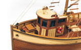 OcCre 1/45 Palamos Spanish Fishing Boat (Beginner Level) Wooden Kit