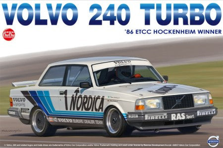 Platz Model Cars 1/24 Volvo 240 Turbo 1986 ETCC Hockenheim Winner Race Car Kit