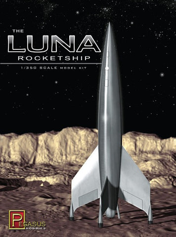 Pegasus Sci-Fi 1/350 Luna Rocketship Kit