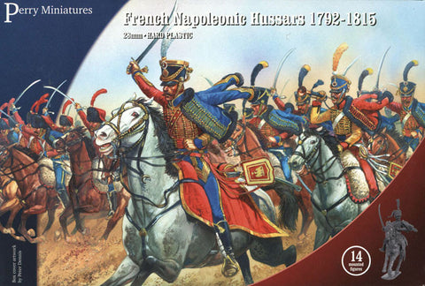 Perry Miniatures 28mm French Napoleonic Hussars 1792-15 (14 Mtd)