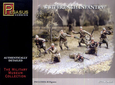 Pegasus Military 1/72 French Infantry WWII (40)