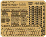 Paragraphix Details 1/4105 Battlestar Galactica: BS75 Spaceship Super Photo-Etch & Decal Set for MOE