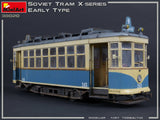 MiniArt Military 1/35 Soviet X-Series Early Type Tramcar (New Tool) Kit