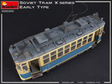 MiniArt Military 1/35 Soviet X-Series Early Type Tramcar (New Tool) Kit