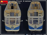 MiniArt Military 1/35 Soviet X-Series Early Type Tramcar (New Tool) Kit