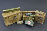 MiniArt Military 1/35 Wooden Boxes & Crates Kit