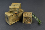 MiniArt Military 1/35 Wooden Boxes & Crates Kit