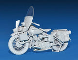 MiniArt Military 1/35 US Motorcycle Repair Crew (3) w/2 Motorcycles, Tools & Boxes Special Edition Kit