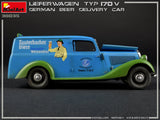 MiniArt Military 1/35 German Type 170V Beer Delivery Truck w/Bottles & Crates Kit