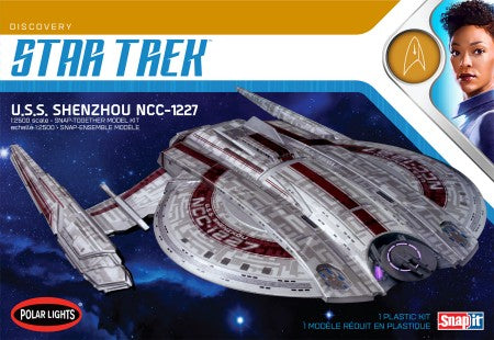 Polar Lights Sci-Fi 1/2500 Star Trek Discovery Series USS Shenzhou Kit