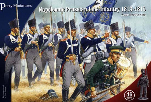 Perry Miniatures 28mm Napoleonic Prussian Line Infantry 1813-15 (46)