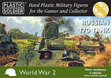 Plastic Soldier 15mm WWII Russian T70 Tank (5) Kit