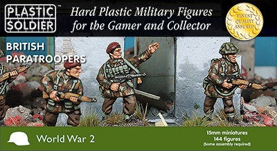 Plastic Soldier 15mm WWII British Paratroopers (144) Kit