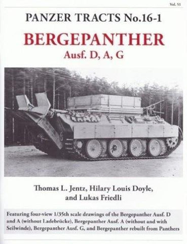 Panzer Tracts No.16-1 Bergepanther Ausf D/A/G