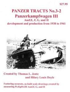Panzer Tracts No.3-2 PzKpfw III Ausf E/F/G/H