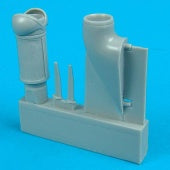 Quickboost Details 1/32 Bf109G6 Tropical Dust Filter Early for HSG