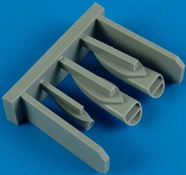 Quickboost Details 1/32 MiG23 Flogger Air Scoops for TSM