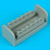 Quickboost Details 1/48 Hawker Tempest Exhausts for EDU