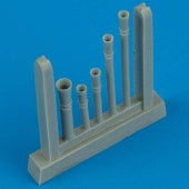 Quickboost Details 1/48 P38M Gun Barrels for ACY