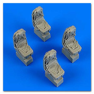 Quickboost Details 1/48 Ka27 Helix Seats w/Safety Belts (4) for HBO