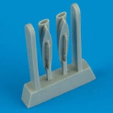 Quickboost Details 1/72 F8 Air Scoops for ACY