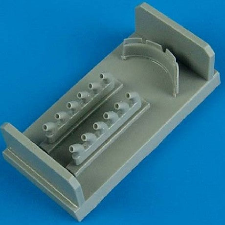 Quickboost Details 1/72 P40B/C Exhaust & Damper Cooler for ARX