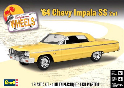 Revell-Monogram Model Cars 1/25 1964 Chevy Impala SS Kit