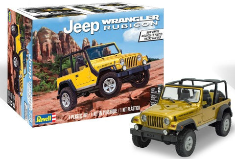 Revell Monogram Model Cars 1/25 Jeep Wrangler Rubicon Kit