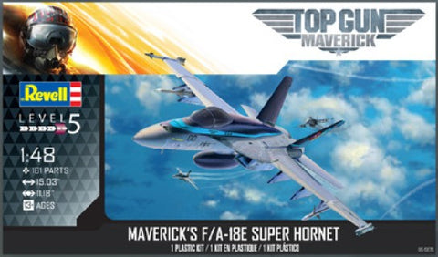Revell-Monogram Aircraft 1/48 Top Gun Maverick: F/A18E Super Hornet Aircraft Kit
