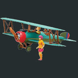 Revell-Monogram Aircraft 1/20 Scooby-Doo Bi-Plane Kit