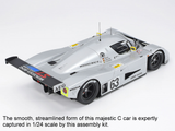 Tamiya Model Cars 1/24 1989 Sauber Mercedes C9 Race Car Kit