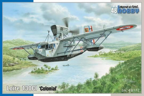 Special Hobby 1/48 Loire 130CI Colonial Flying Boat Aircraft (New Tool) Kit